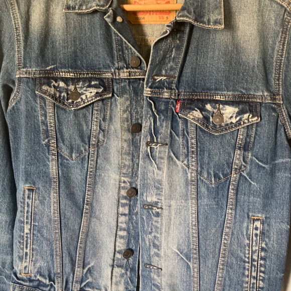 Vintage Levi’s Trucker Jean Jacket Men’s Size Small - Picture 2 of 9